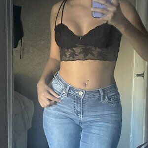 Women's Black Bra